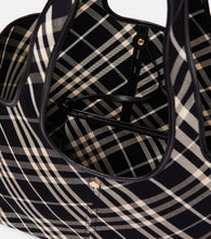 Burberry Burberry Check Medium canvas tote bag