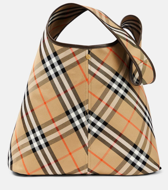 Burberry Burberry Check Small canvas tote bag. Shop Burberry Tote Bags for women now.