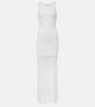 Faithfull Maceio fringed cotton minidress