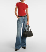 The Row Blake leather shoulder bag