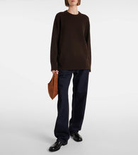 The Row Bindle Small suede tote bag