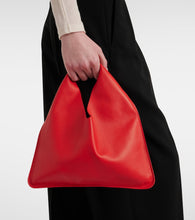 The Row Bindle Small leather tote bag