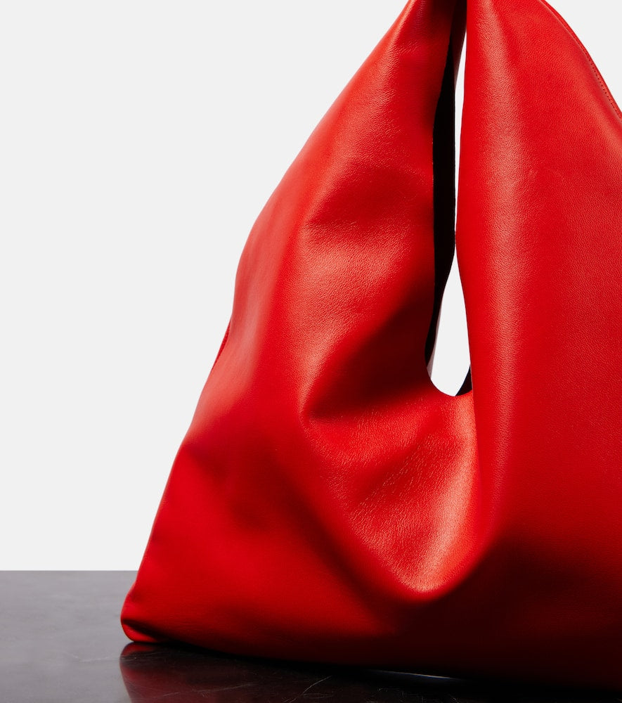 The Row Bindle Small leather tote bag