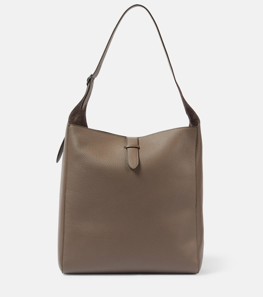 The Row Blake leather shoulder bag. Shop The Row Shoulder Bags for women now.