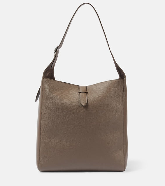 The Row Blake leather shoulder bag. Shop The Row Shoulder Bags for women now.