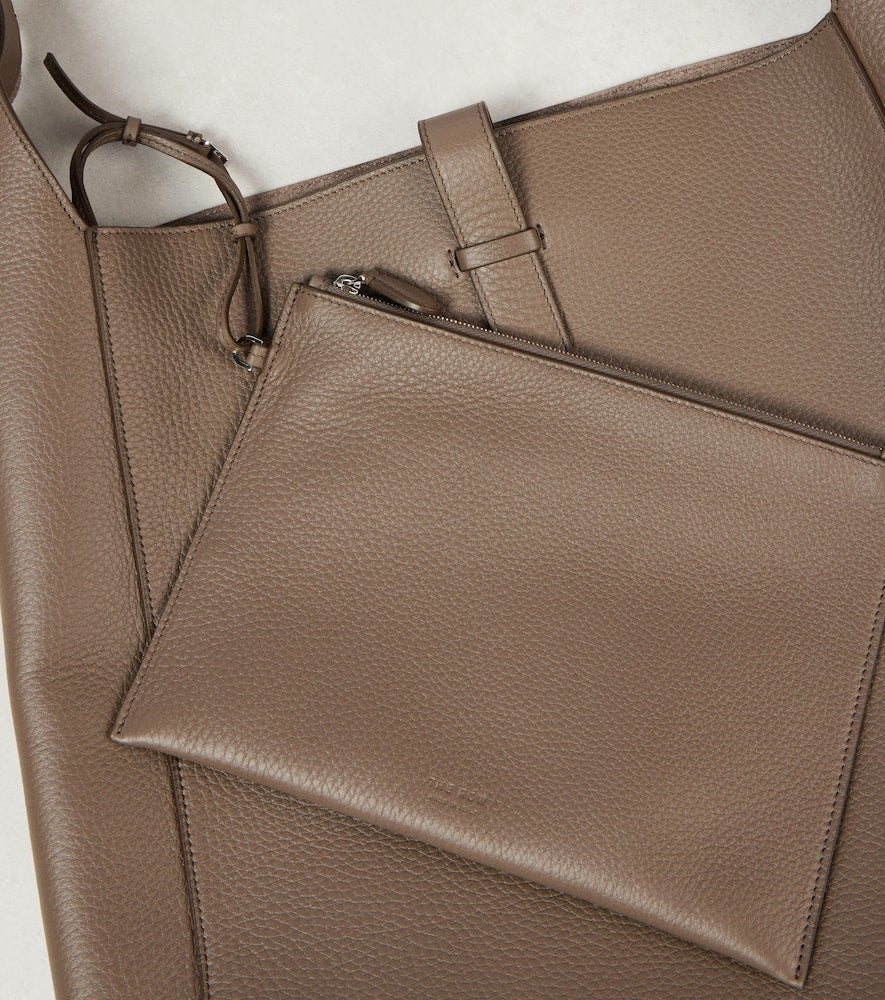 The Row Blake leather shoulder bag