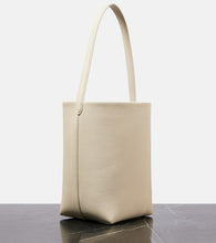 The Row N/S Park Medium leather tote bag