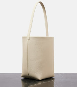 The Row N/S Park Medium leather tote bag