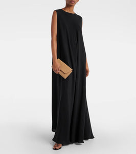 The Row Evening leather clutch