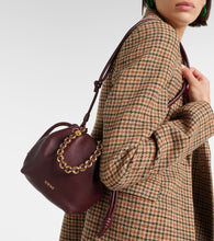 Loewe Flamenco Mini leather shoulder bag