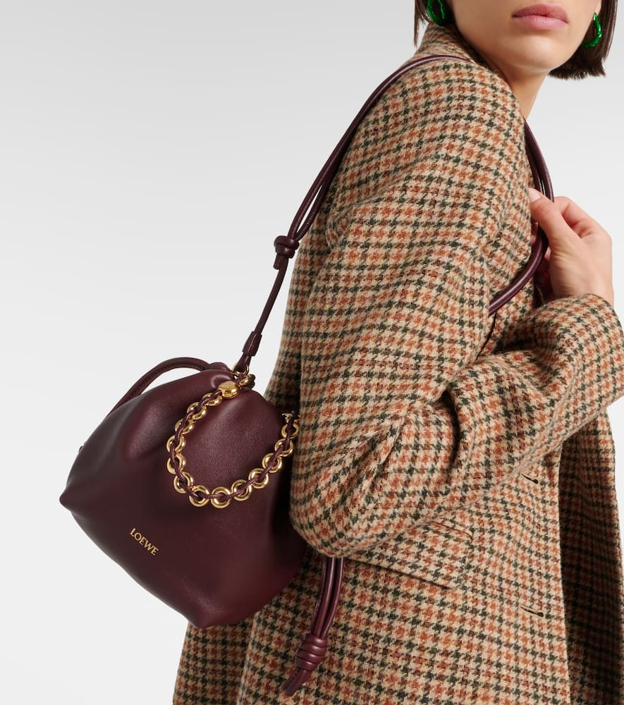 Loewe Flamenco Mini leather shoulder bag