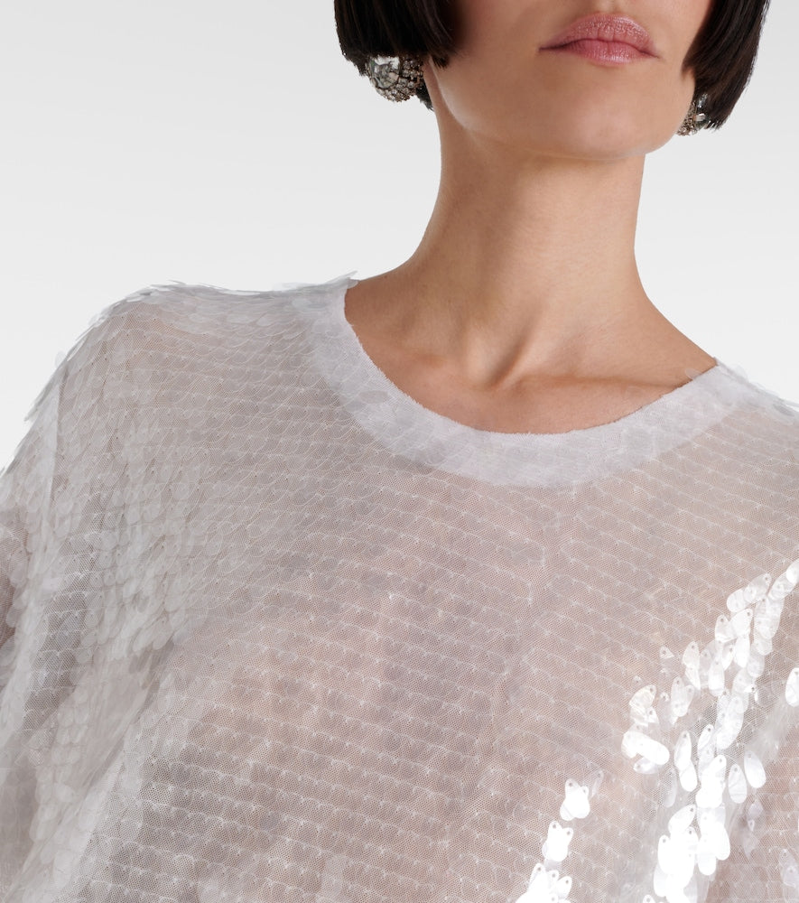 Norma Kamali Sequined minidress