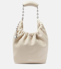 Loewe Squeeze Small leather shoulder bag. Shop Loewe Shoulder Bags for women now.