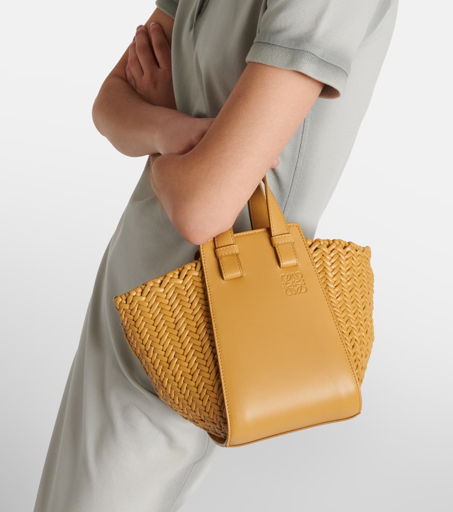 Loewe Hammock Compact leather tote bag