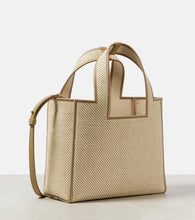 Loewe Loewe Font Small jacquard canvas shopper