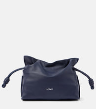 Loewe Flamenco Mini leather clutch. Shop Loewe Clutches for women now.