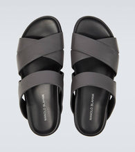 Manolo Blahnik Inezmu leather sandals