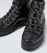 Manolo Blahnik Janka leather lace-up boots