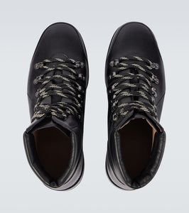 Manolo Blahnik Janka leather lace-up boots