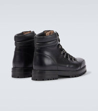 Manolo Blahnik Janka leather lace-up boots