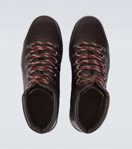 Manolo Blahnik Janka leather lace-up boots