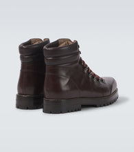 Manolo Blahnik Janka leather lace-up boots