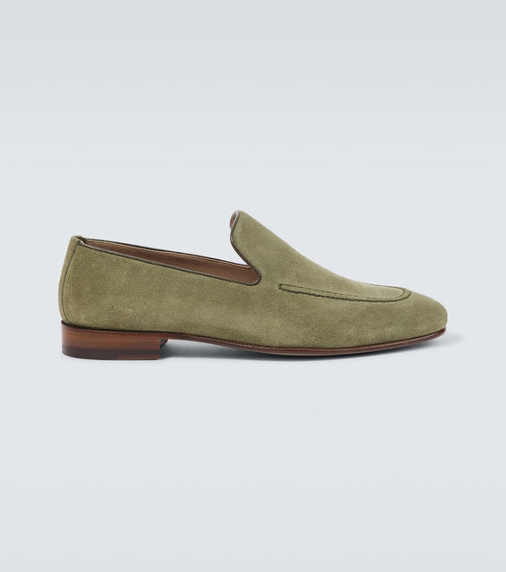 Manolo Blahnik Truro suede loafers