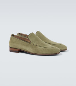 Manolo Blahnik Truro suede loafers
