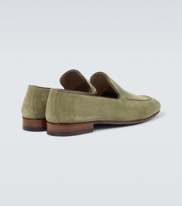 Manolo Blahnik Truro suede loafers