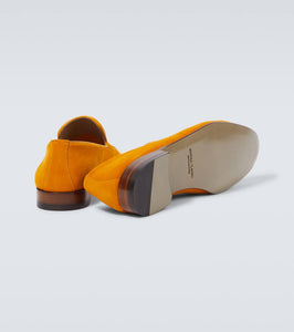 Manolo Blahnik Truro suede loafers