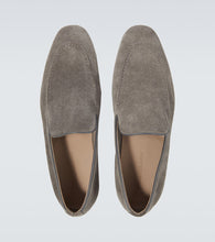 Manolo Blahnik Truro suede loafers