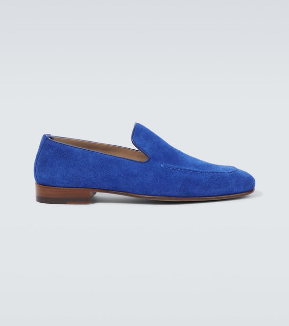 Manolo Blahnik Truro suede loafers