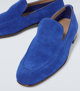 Manolo Blahnik Truro suede loafers