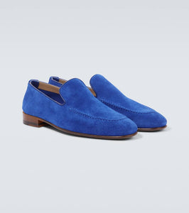 Manolo Blahnik Truro suede loafers