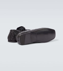 Dolce&Gabbana Woven leather driving shoes