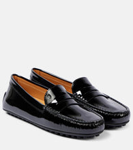 Tod's City Gommino patent leather moccasins - Tod's City Gommino 漆皮莫卡辛鞋