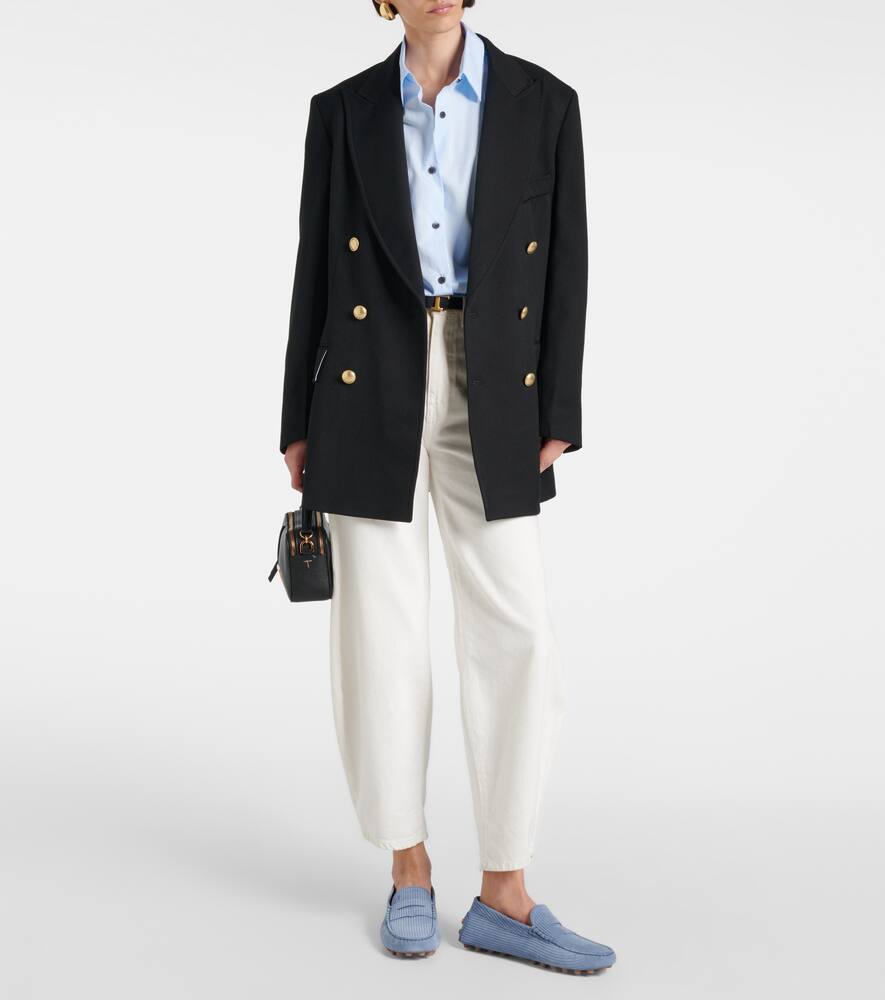 Tod's Gommino Bubble suede loafers