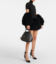 Alaia Dome 32 leather tote bag