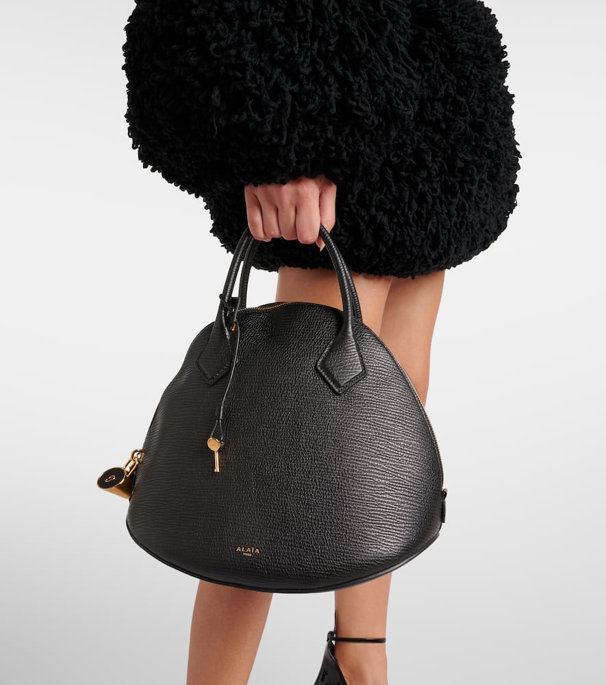 Alaia Dome 32 leather tote bag