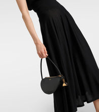 Alaia Le Demi-C√Ö¬ìur leather shoulder bag