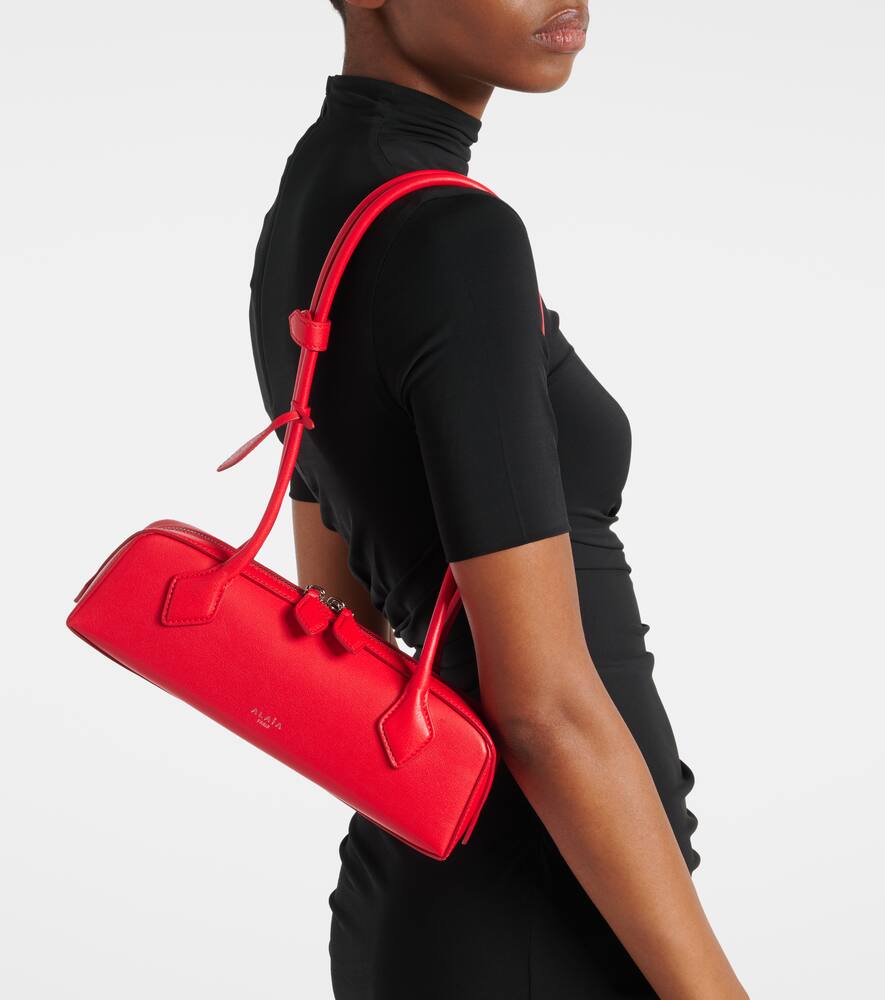 Alaia Le Teckel Small leather shoulder bag