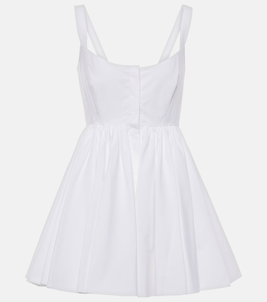 Alaia Cotton poplin skater dress. Alaia 棉质府绸滑冰裙