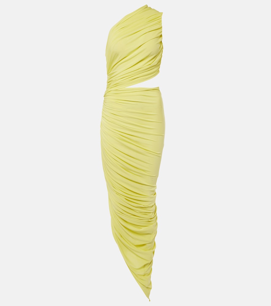 Alaia Ruched cutout jersey gown. Alaia 褶饰挖剪平纹针织礼服