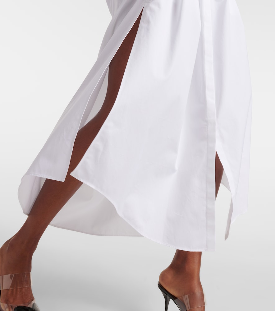 Alaia Cotton poplin shirt dress