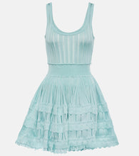 Alaia Open-knit minidress. Alaia 开襟针织迷你连衣裙