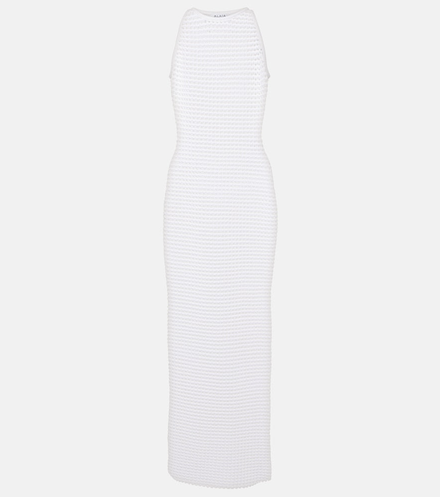 Alaia Crochet maxi dress. Alaia 钩针编织长裙