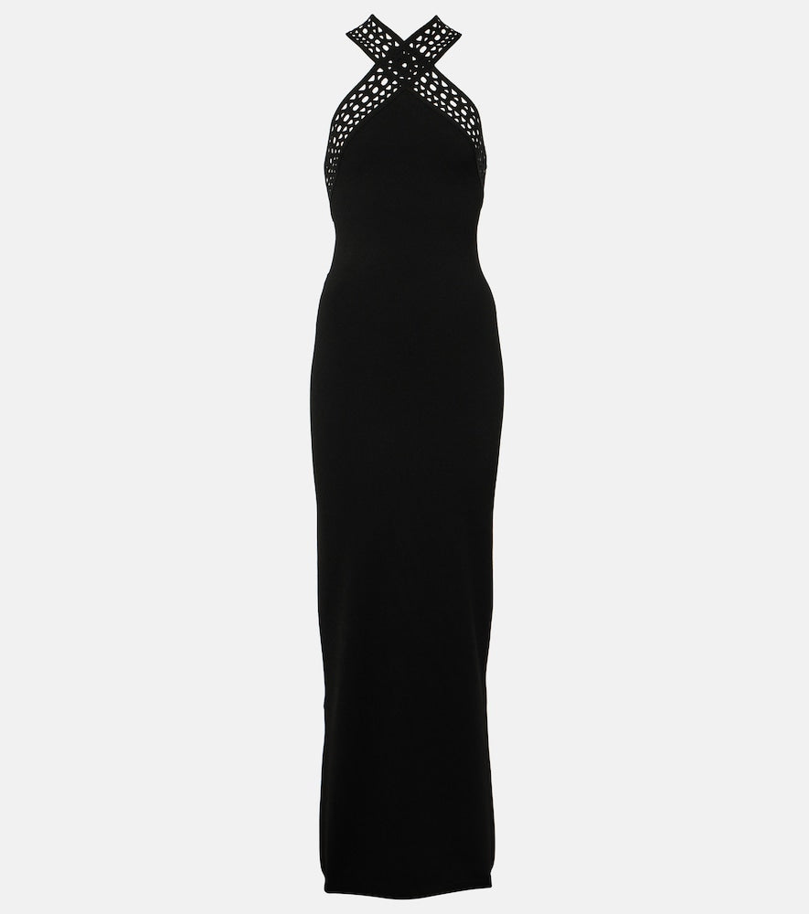 Alaia Vienne halterneck gown. Alaia Vienne 露背礼服