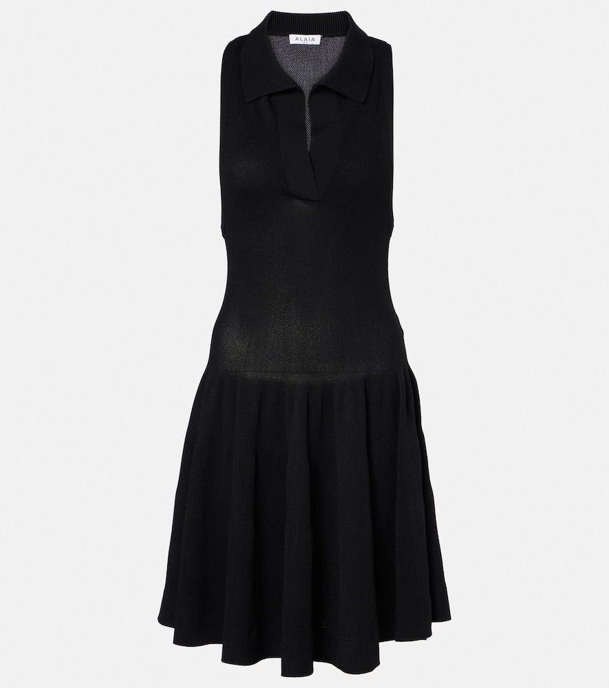 Alaia Piquet polo dress. Alaia Piquet 马球裙