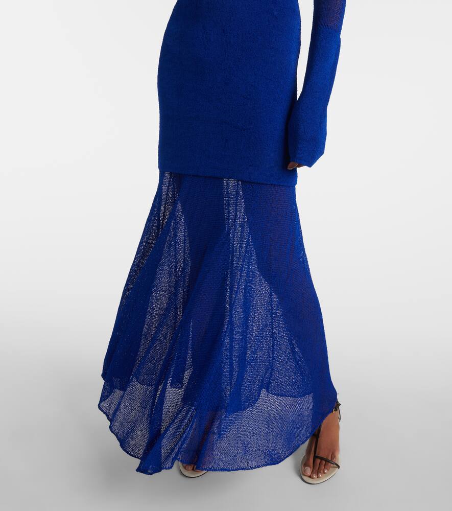 Proenza Schouler Anita knitted maxi dress