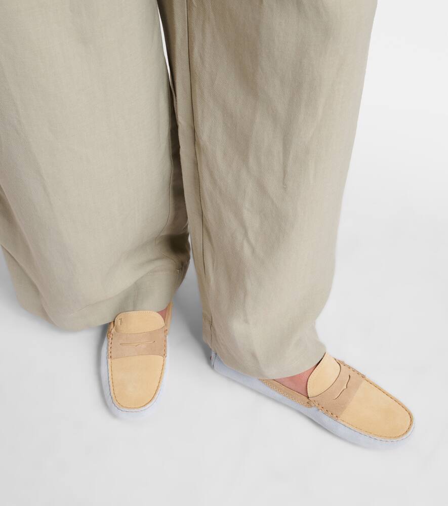 Tod's Gommino suede driving shoes